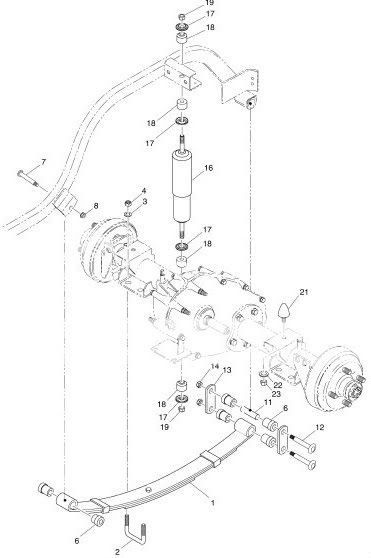 2000 Ez Go Workhorse Wiring Diagram / 34 Ezgo Rear Axle Exploded