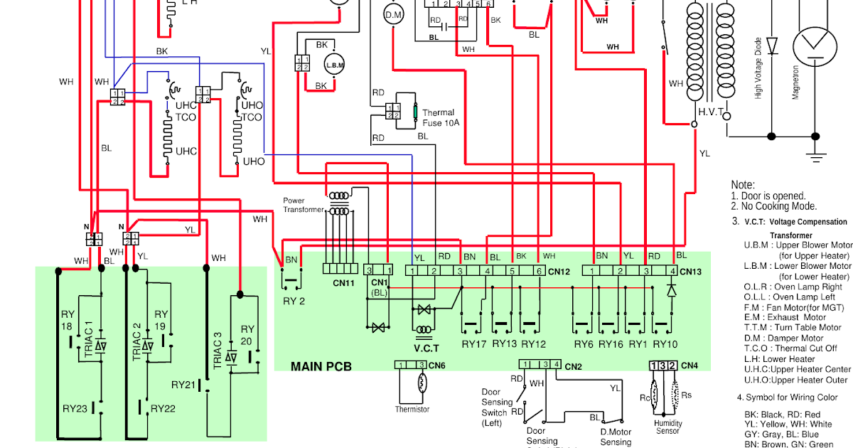 Lg Microwave Wiring Diagram - Wiring Diagram Schemas