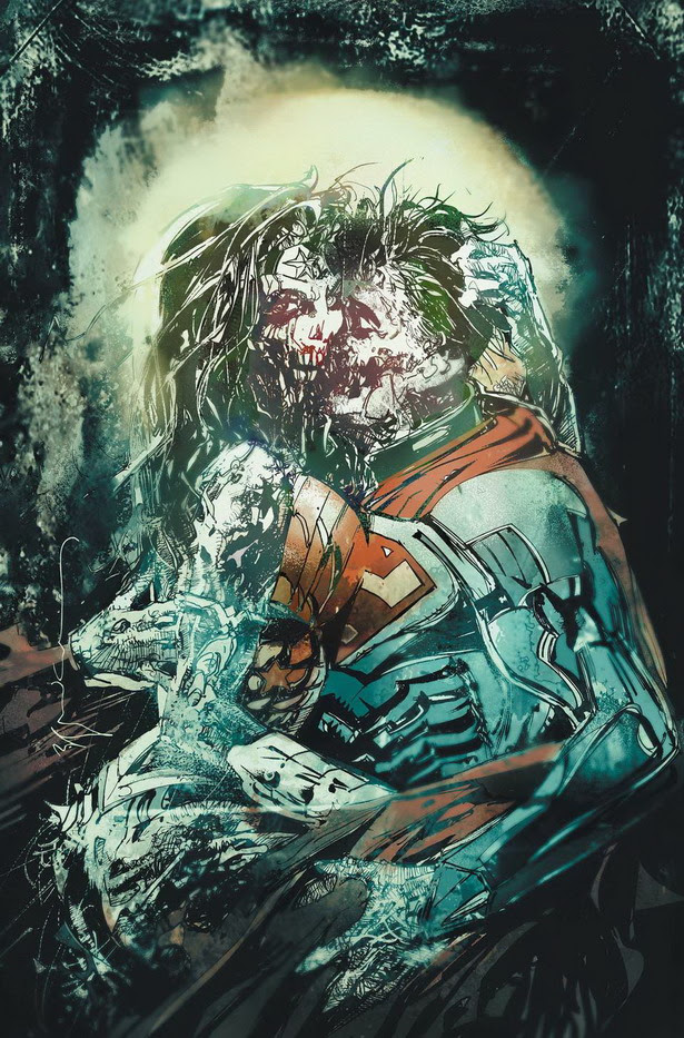 Terror clásico y tecnológico en Superman / Wonder Woman nº12 por Bill Sienkiewicz Terror clásico y tecnológico en Superman / Wonder Woman nº12 por Bill Sienkiewicz