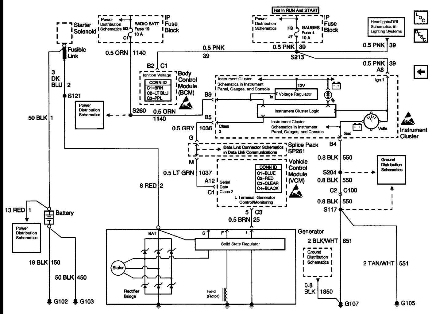 2001 Chevy Tahoe Air Conditioner Diagram Wiring Schematic