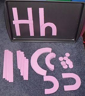 handwriting without tears -magnetic alphabet builders