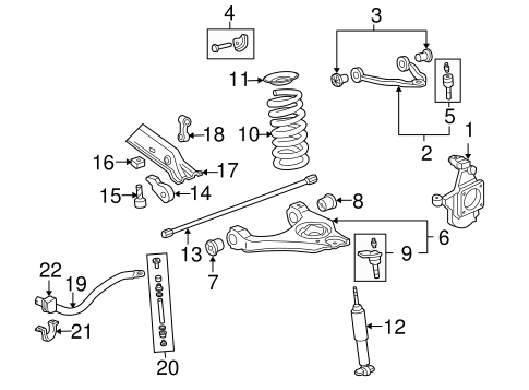 Chevy Express Front Suspension Diagram - General Wiring Diagram