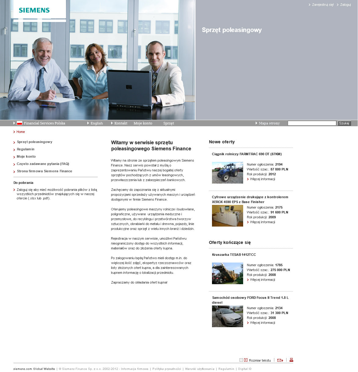 Siemens finance kontakt