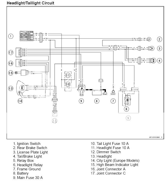 Yamaha V Star 650 Wiring Diagram