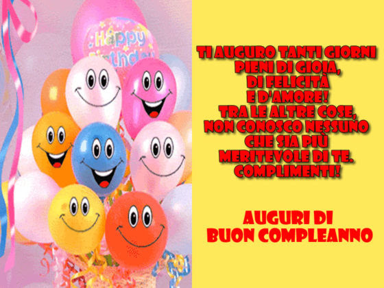 Frasi Auguri Compleanno In Inglese