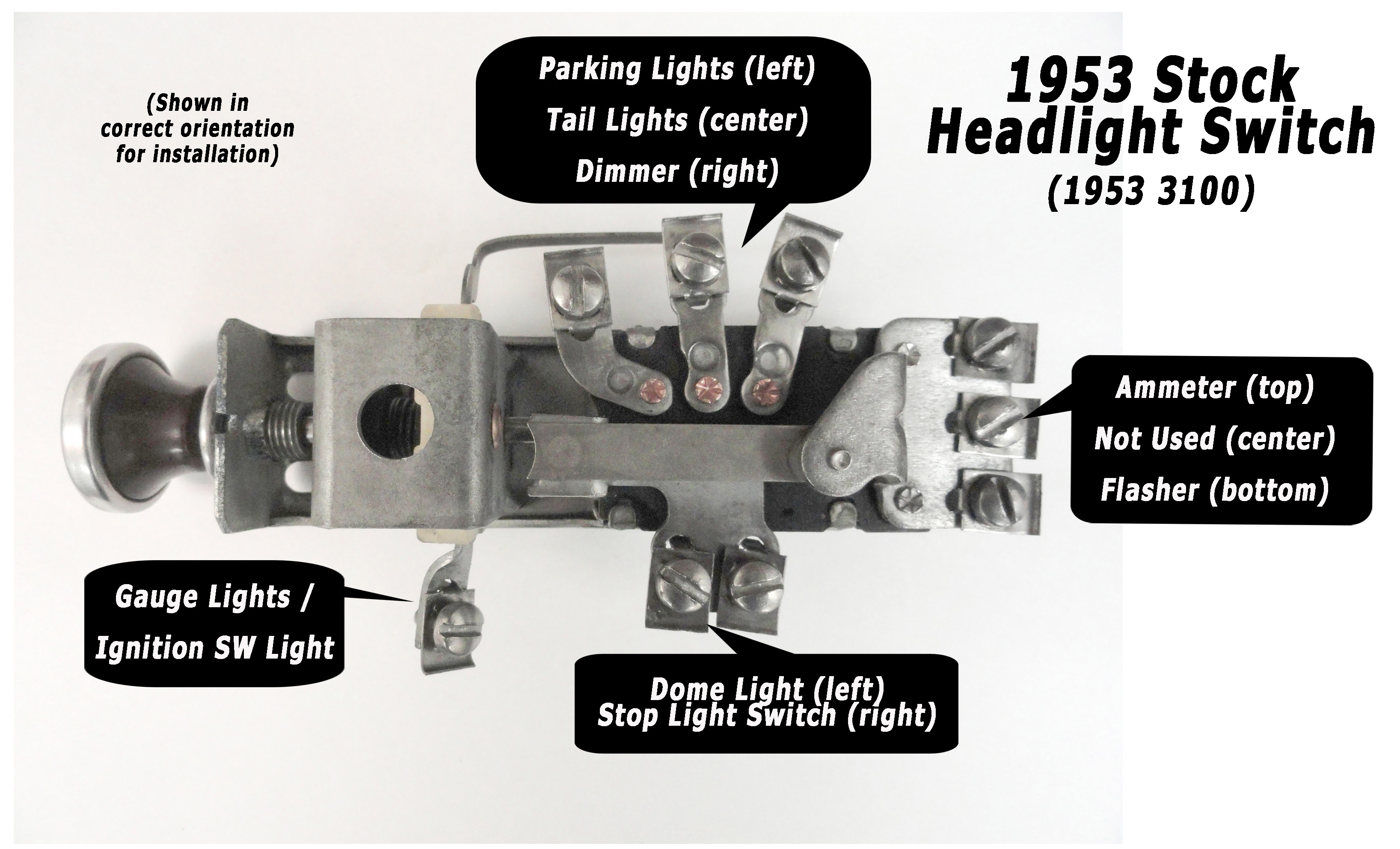 55 Chevy Headlight Switch Wiring Diagram - Chevy Diagram