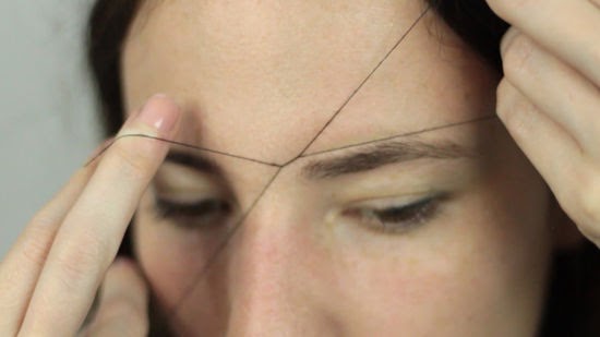 How To Thread Someones Eyebrows Eyebrow Poster