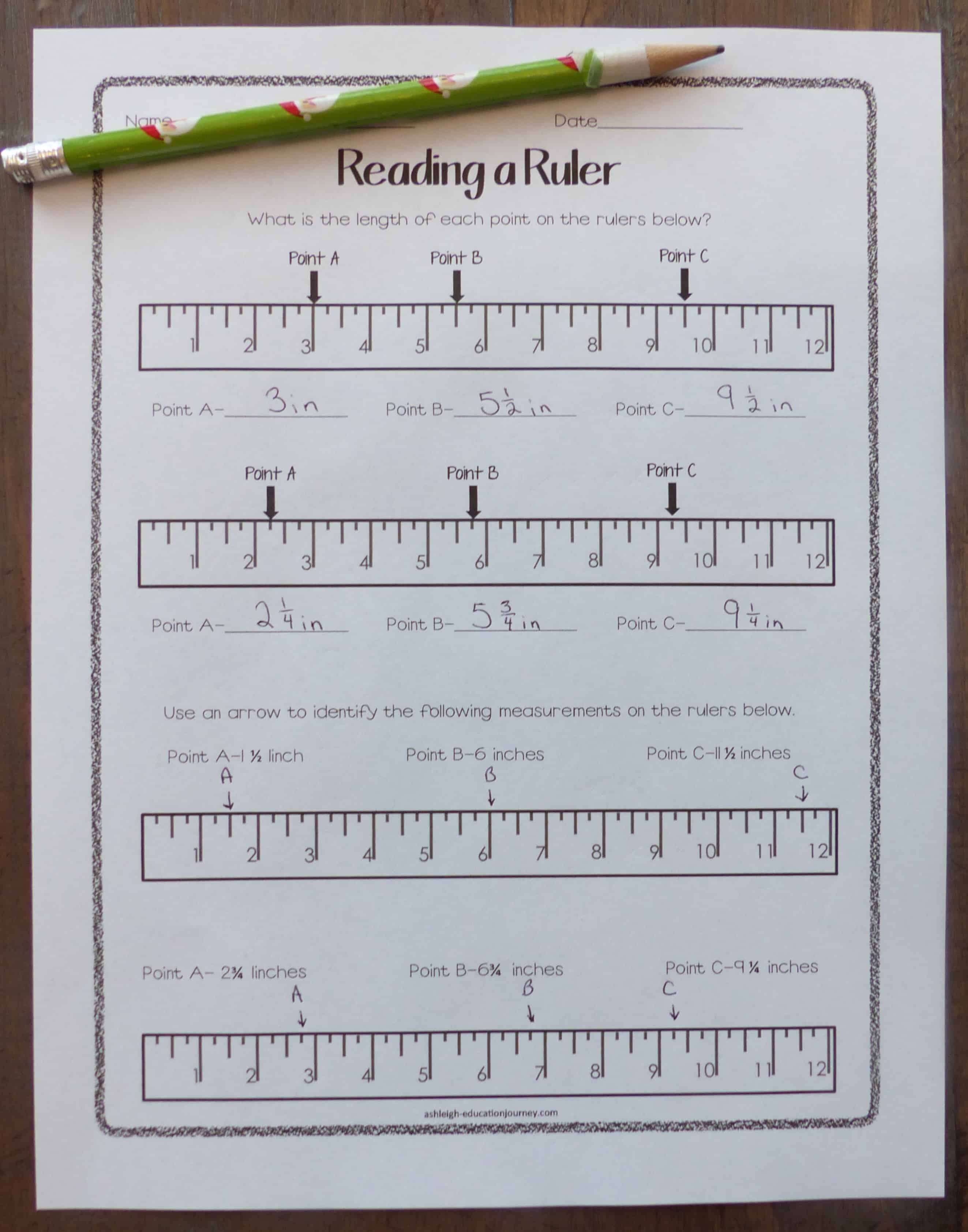 Read A Ruler Inches How To Read A Ruler 10 Steps With Pictures