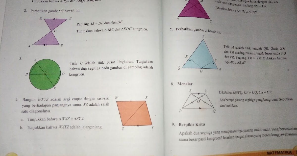 Soal Dilatasi Kelas 9