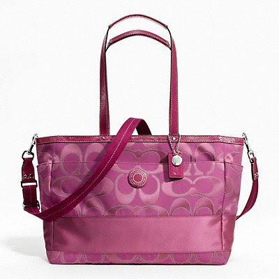 Bolsos De Trapillo: Coach Pink Diaper Bag Price