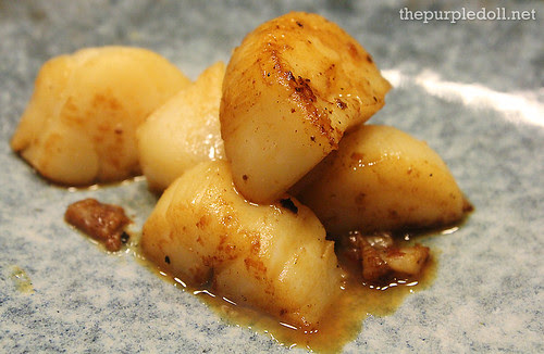 Scallops Teppanyaki