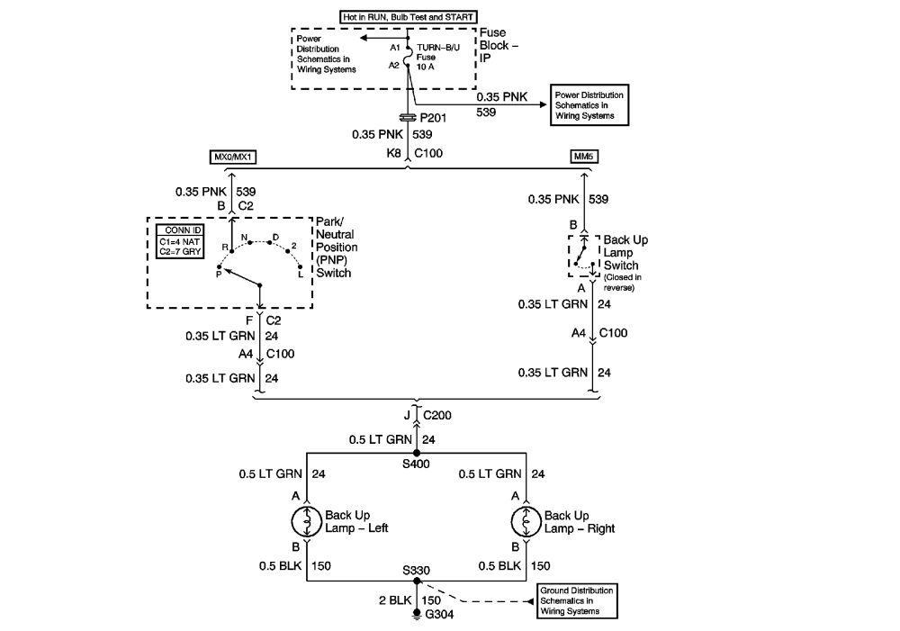 Pontiac Sunfire Wiring Diagram For Tail Light