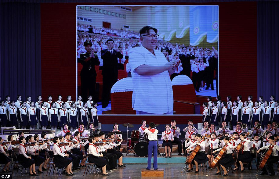 Amid rising regional tensions, Pyongyang residents have been preparing for North Korea's most important holiday: the 105th birth anniversary of Kim Il Sung