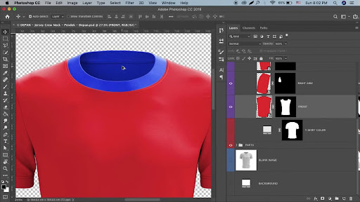 Download Mockup Jersey Sepeda Psd