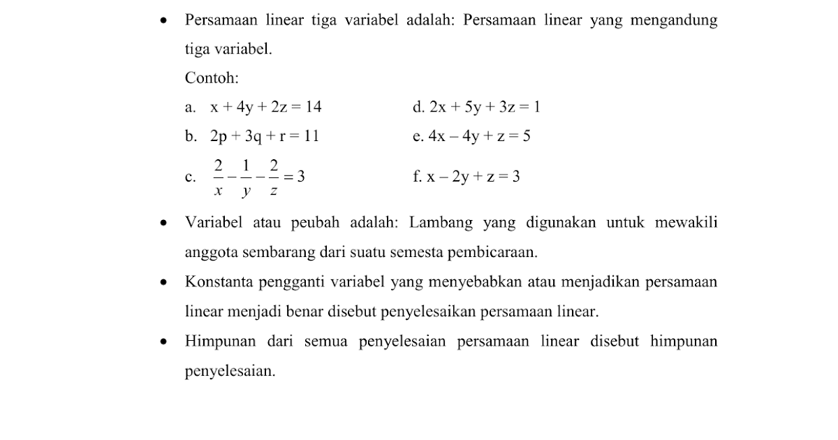 Contoh Soal Determinan