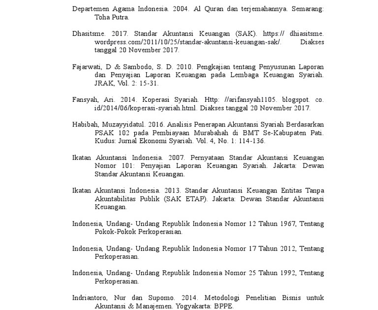 Contoh Daftar Pustaka Makalah Contoh Makalah Pengertian  