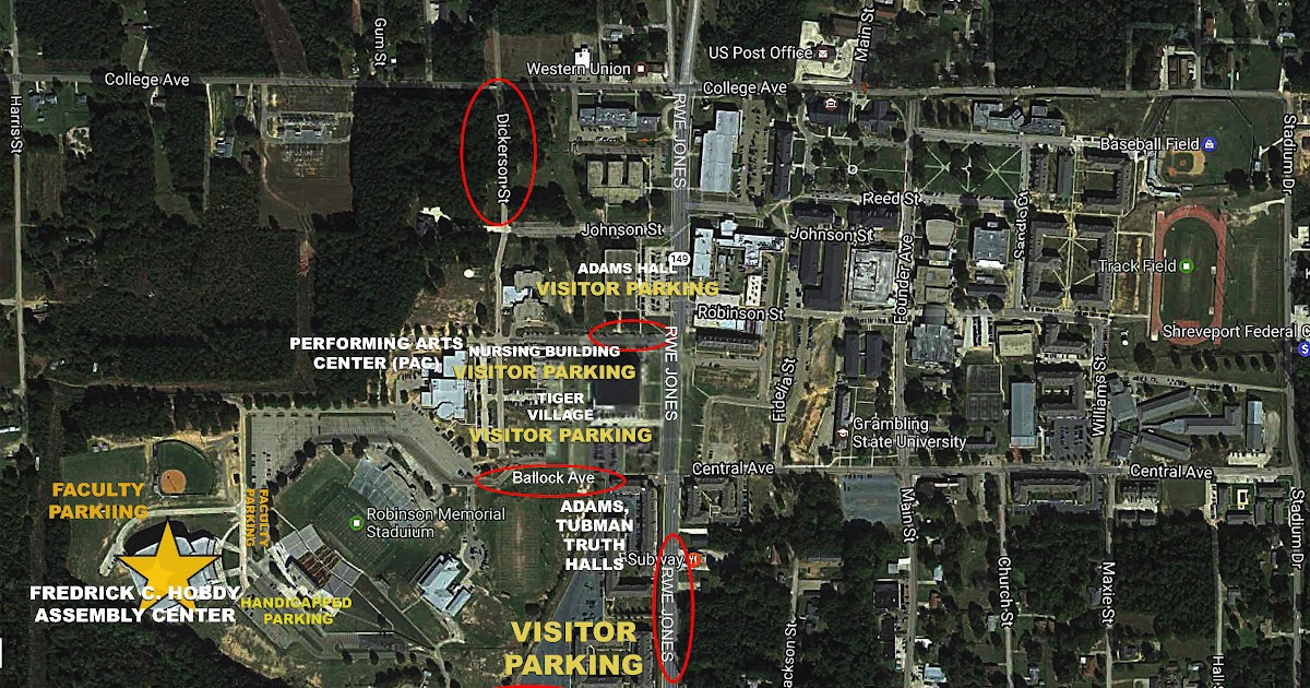 grambling state university campus map Grambling State University Campus Map grambling state university campus map