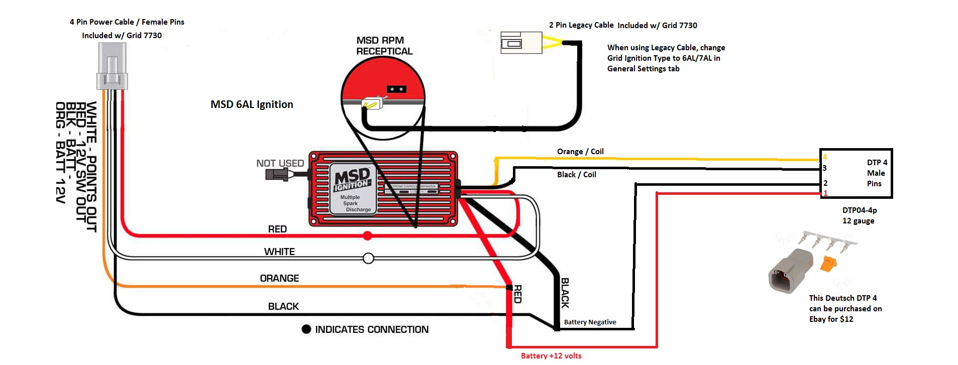 Msd Power Grid Wiring Diagram - Wiring Diagram