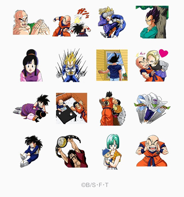 Line スタンプ ドラゴンボール 壁紙画像マンガ