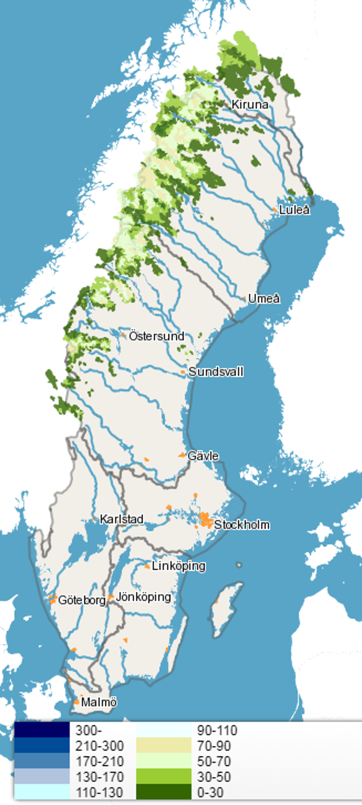 Sveriges älvar Karta | hypocriteunicorn