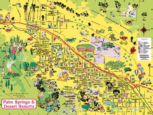 Map Palm Springs | Gadgets 2018