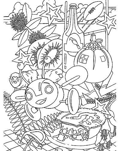 Colouring Books For Adults Nz - Kids and Adult Coloring Pages