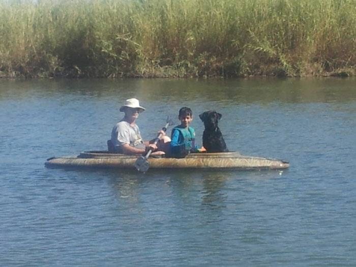 boat ihsan: one man duck boat