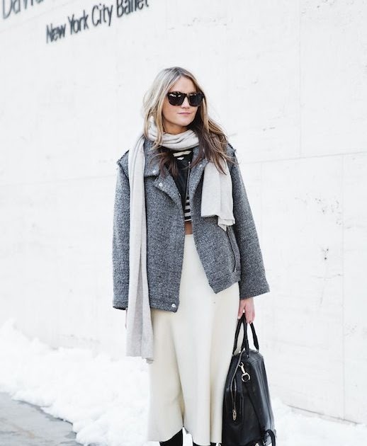 Le Fashion: NYFW STREET STYLE: WINTER MIDRIFF