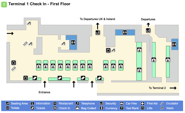 Floor Plan London Heathrow Airport Map