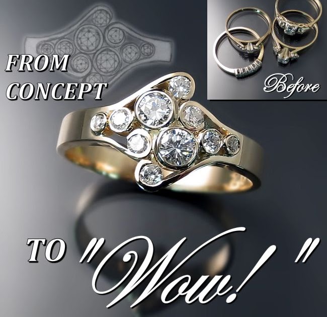 Custom Made Wedding Rings Near Me BWEDNG