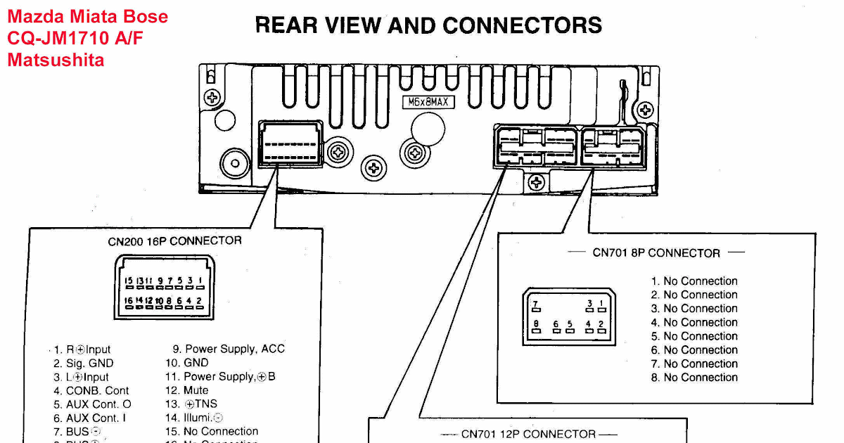 Miatum Wiring Harnes - Wiring Diagram Example