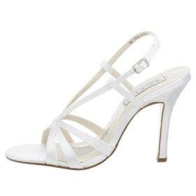 inexpensive white heels