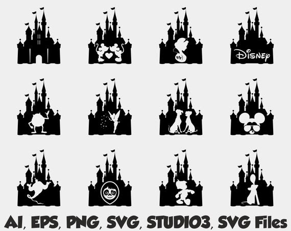 Free SVG Disneyland Castle Svg Free 8514+ File Include SVG PNG EPS DXF