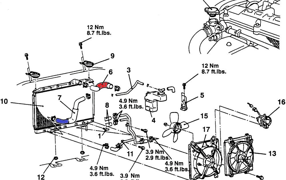 Wiring Diagram PDF: 2002 Sebring Engine Diagram Radiator