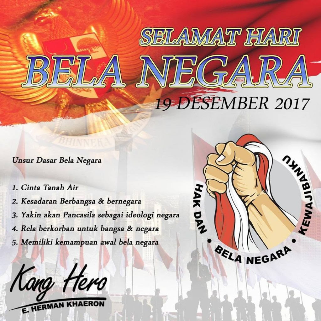 Cara Menggambar Poster Cinta Tanah Air