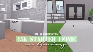 Roblox Bloxburg Modern Starter House No Gamepasses 35k