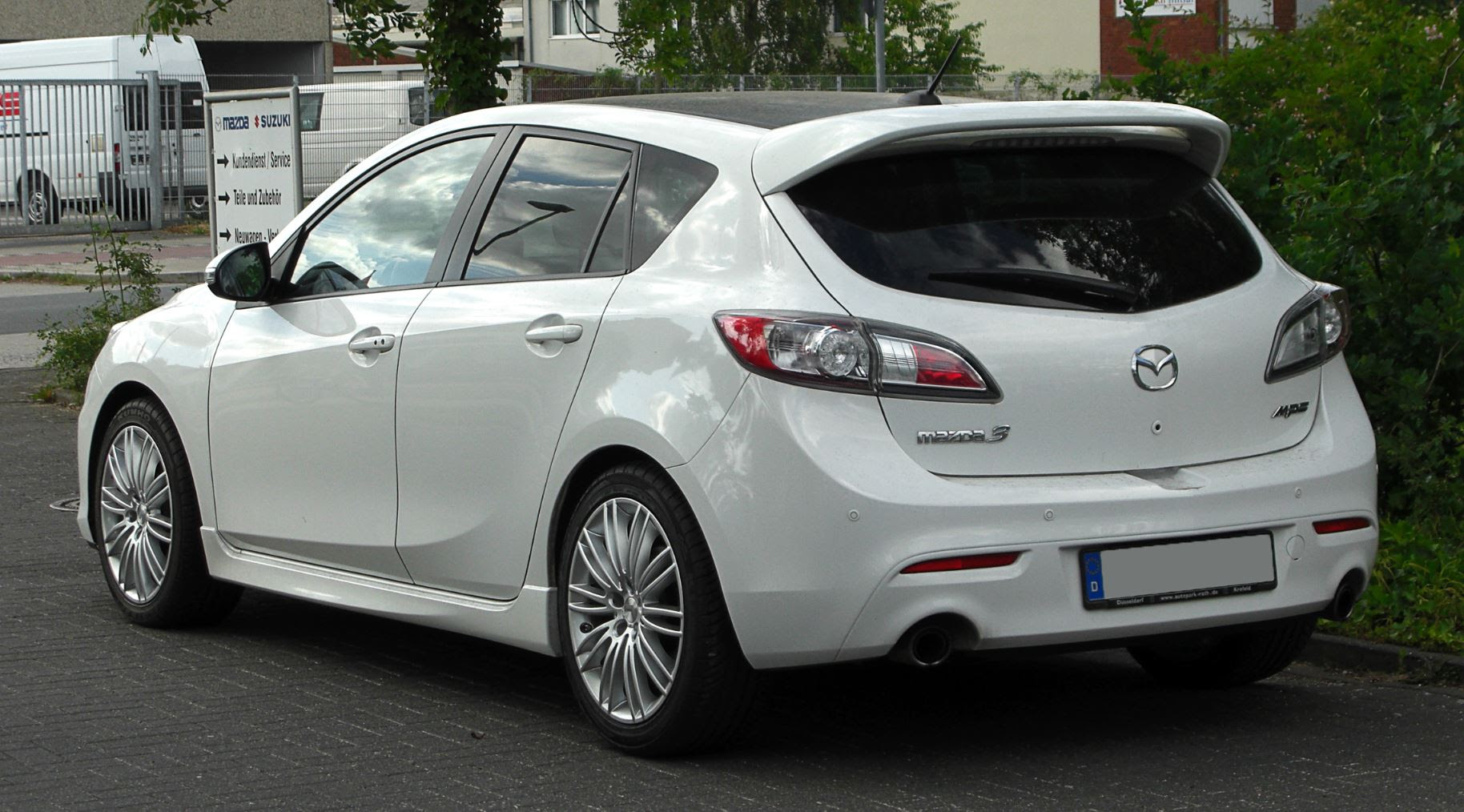 2011 Mazda 3 2.5 Exhaust System