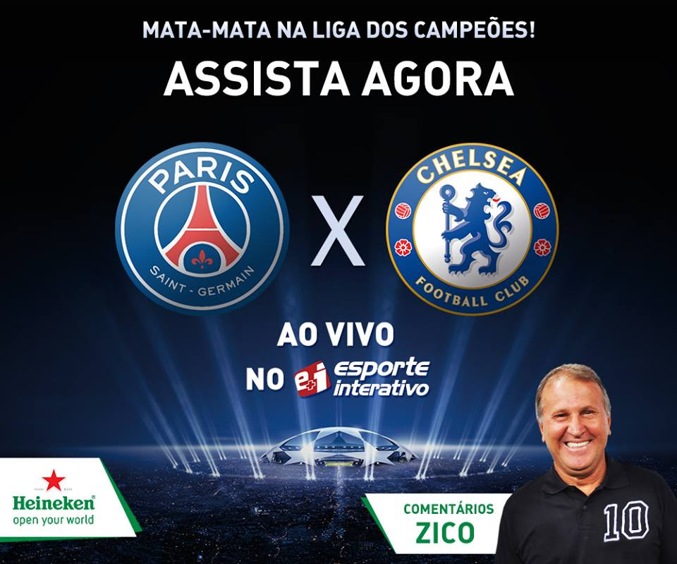 HDTV  PSG 1 x 1 Chelsea  Liga dos Campeões 2015.