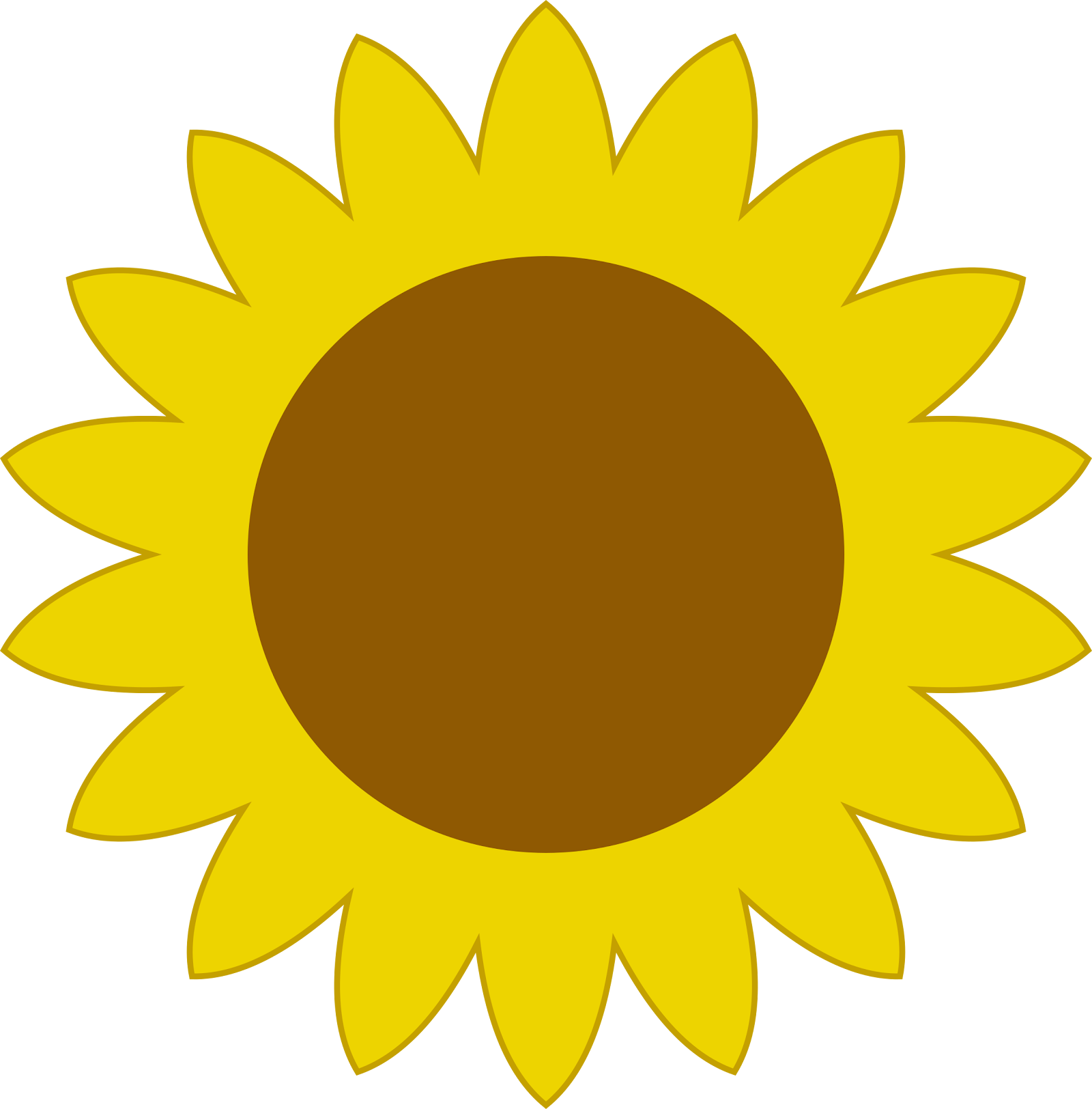 sunflower-printable