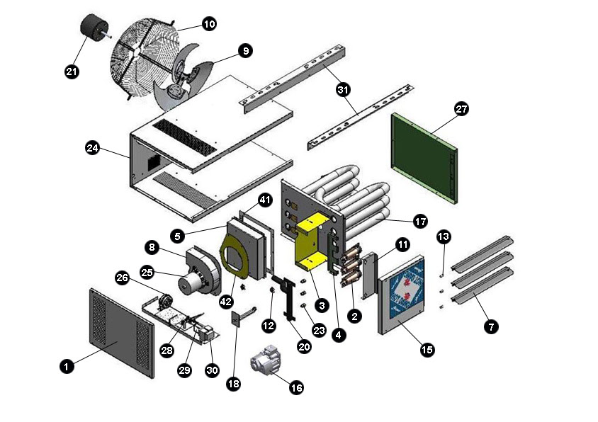 Modine Gas Heater Wiring Diagram - Wiring Diagram Schemas