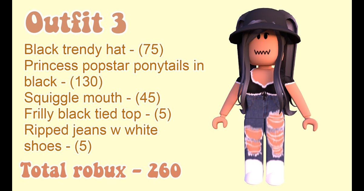 Aesthetic Roblox Avatars For Girls - Aesthetic Roblox Cute Avatar Girl ...