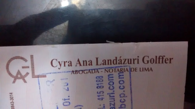 Notaría Abogada Cyra Ana Landázuri Golffer - San Miguel