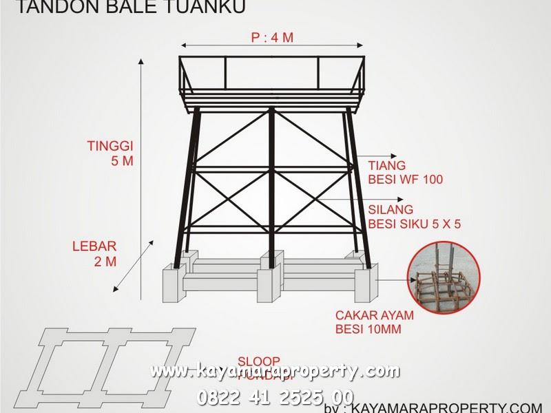 Harga Tiang Tangki Air : Jual Tiang Toren Murah Harga Terbaru 2021