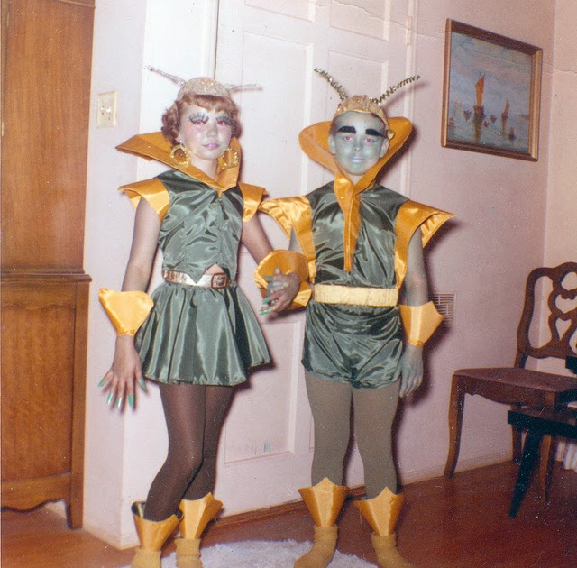 comic costumes: Our Cosmic Family Halloween Costumes