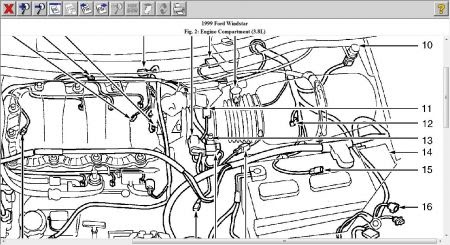 2001 Ford Focus Engine Bay Diagram