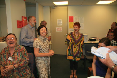 Peta Kruse's morning tea