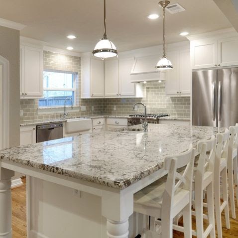 Delicatus White Granite Kitchen | Noconexpress