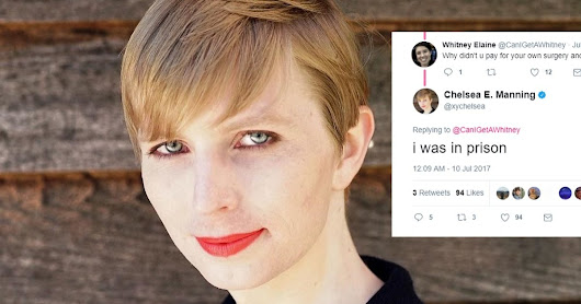 Chelsea Manning is taking on the transphobic haters and it's beautiful