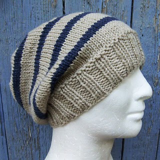 Beanie Hat Knitting Pattern Straight Needles