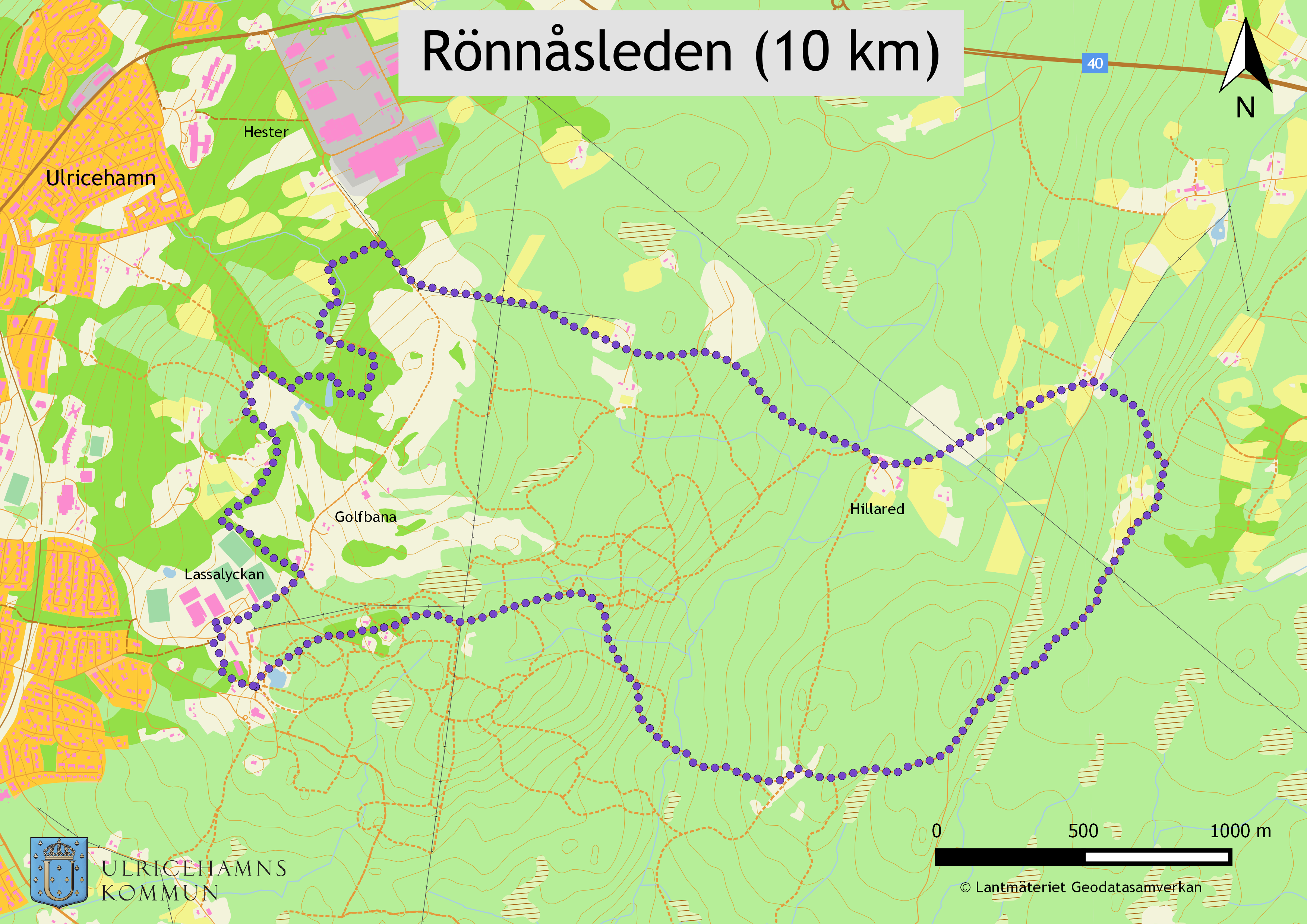 Geologisk Karta Ulricehamn | Karta